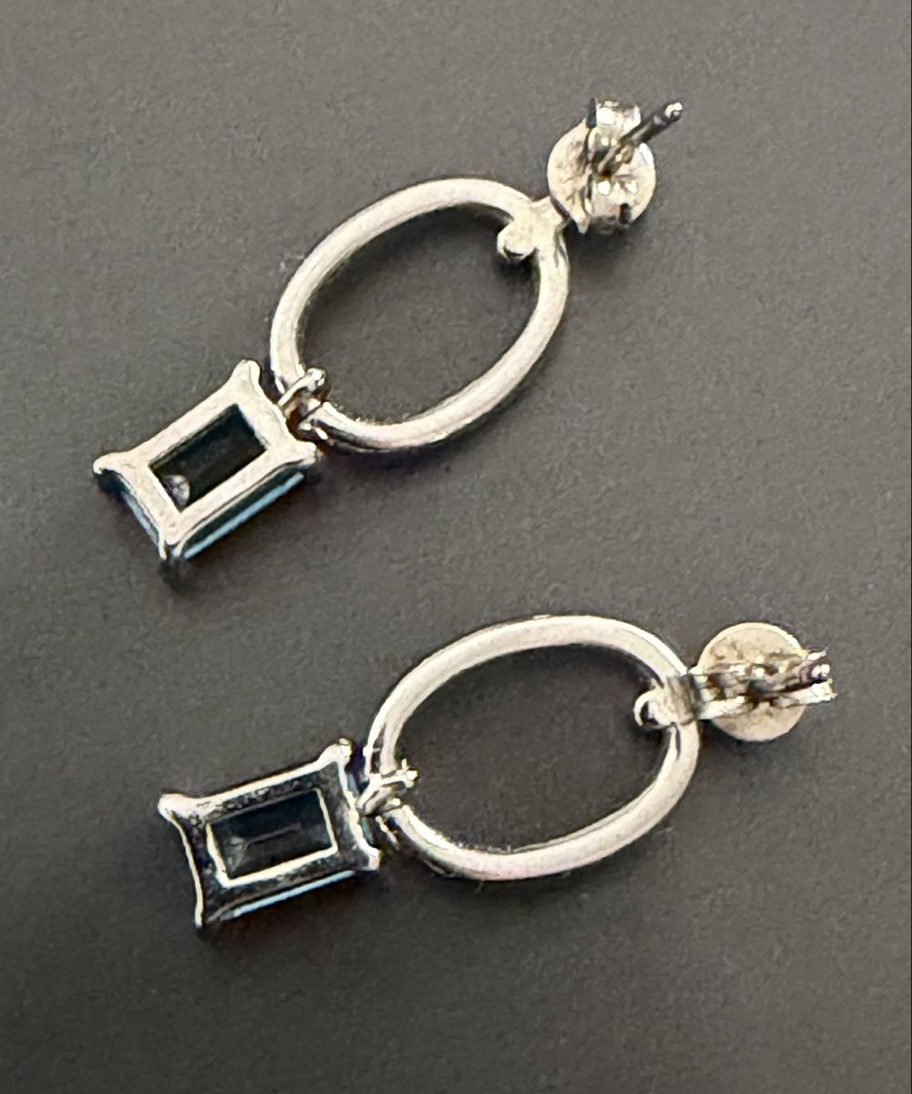 Orecchini pendenti & Orecchini a lobo: Elegante Silber Ohrringe mit Topas! – Nuovo (secondo la descrizione) da Luzern venduto da Pool33 4