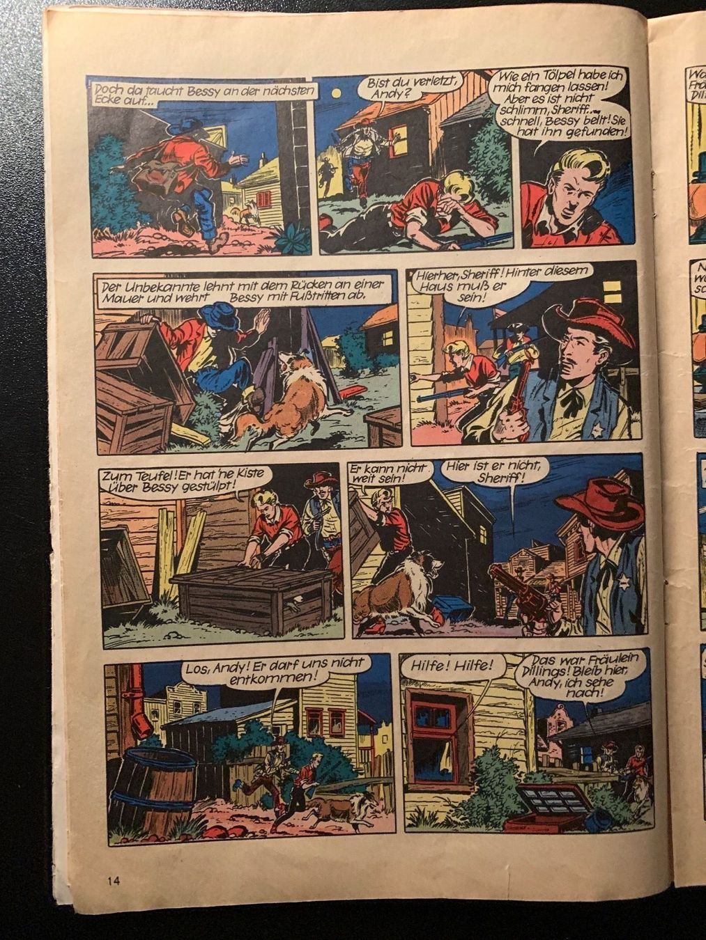 Comics: Bessy Nr. 1 Original 1. Auflage Bastei – Gebraucht aus Gysenstein von Comic_sammler 4