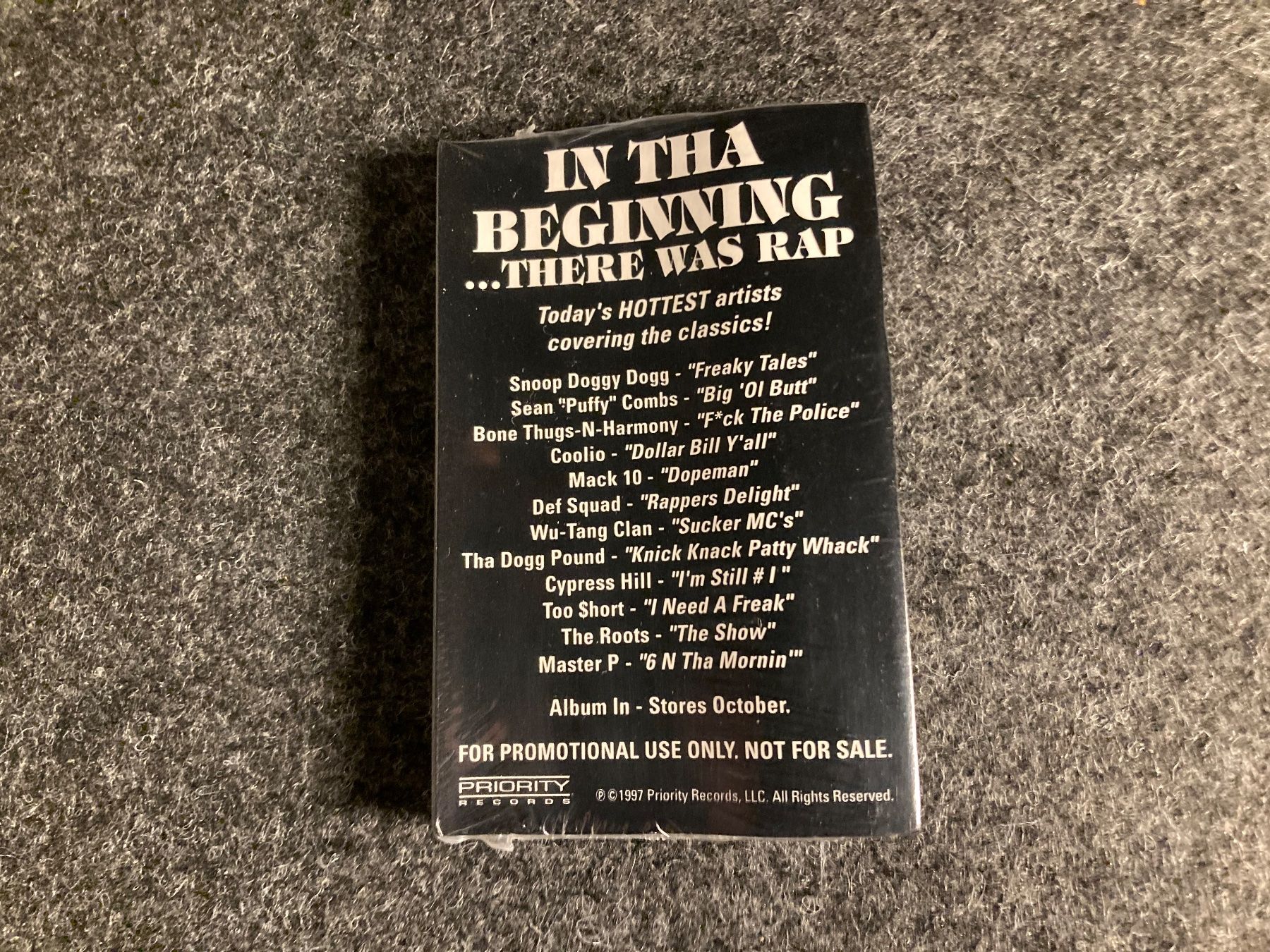Musicassette: Various - In Tha Beginning...There Was Rap (MC) – Nuovo e nell'imballaggio originale da Fribourg venduto da Karushi 2