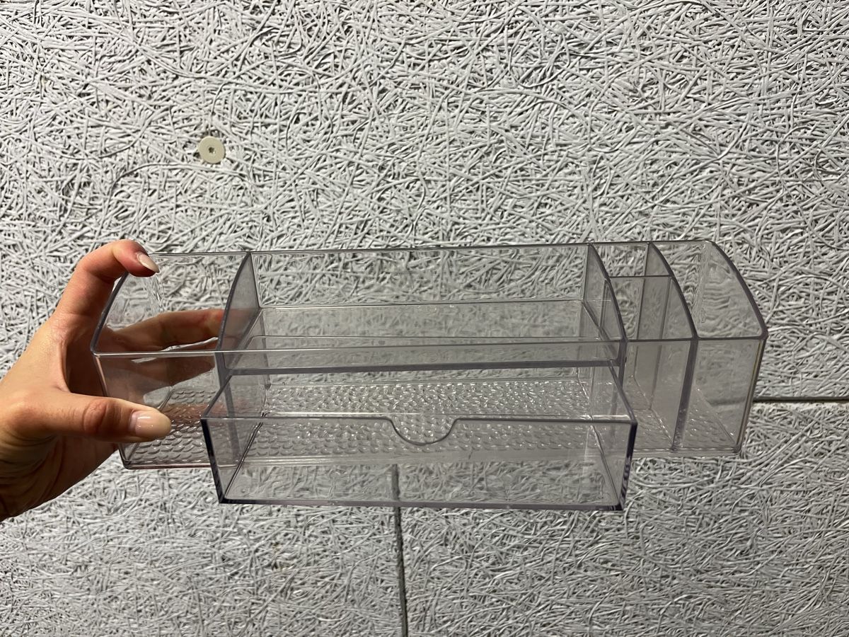 Contenitori & Simili: Transparenter Organizer für Badezimmer oder Schreibtisch – Usato da Zürich venduto da ana.vla 2