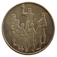 Medaille Zug im Bund der Eidgenossen 1352-1952 Silber