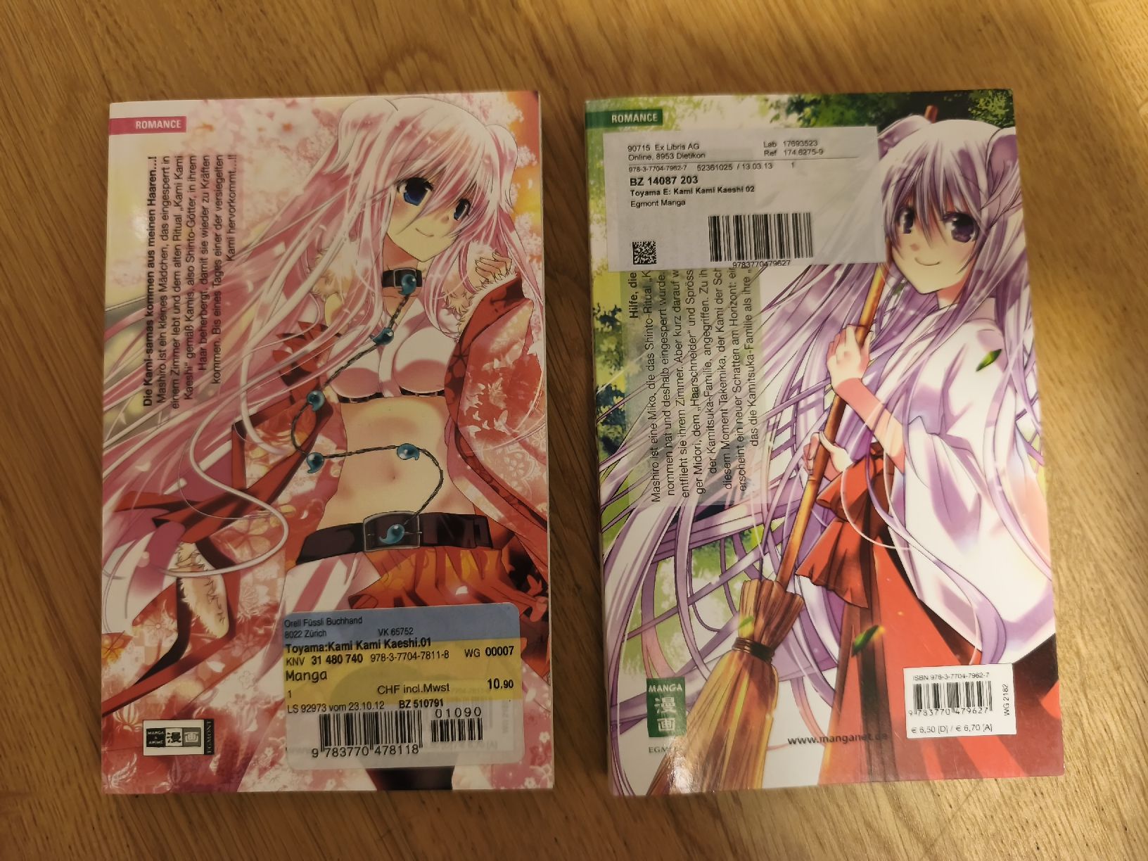 Fumetti: Manga Kami Kami Kaeshi 1&2 – Usato da Näfels venduto da ChocolateMuffin 1