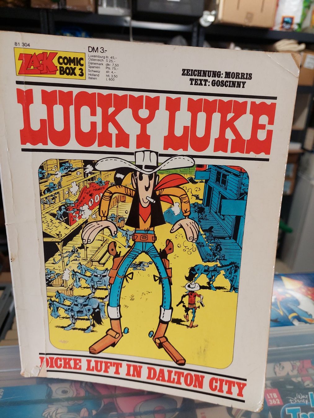 Fumetti: Zack Box 3 Lucky Luke – Usato da Oberwil b. Zug venduto da PrimaryBlue