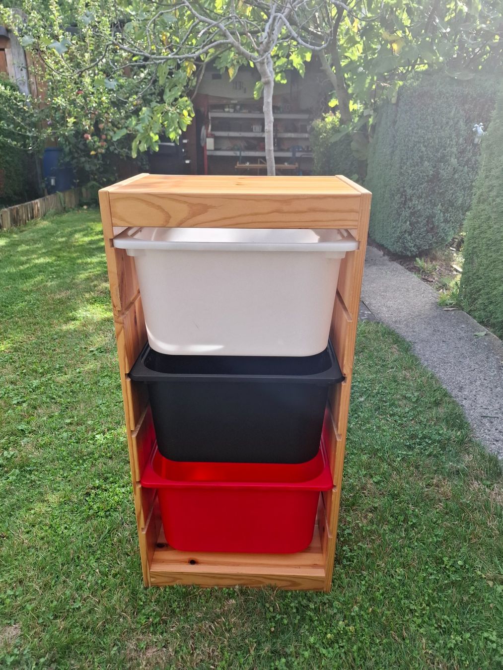 Cassettiere: Holzgestell - IKEA Trofast – Usato da St. Niklausen LU venduto da Kamelo 3