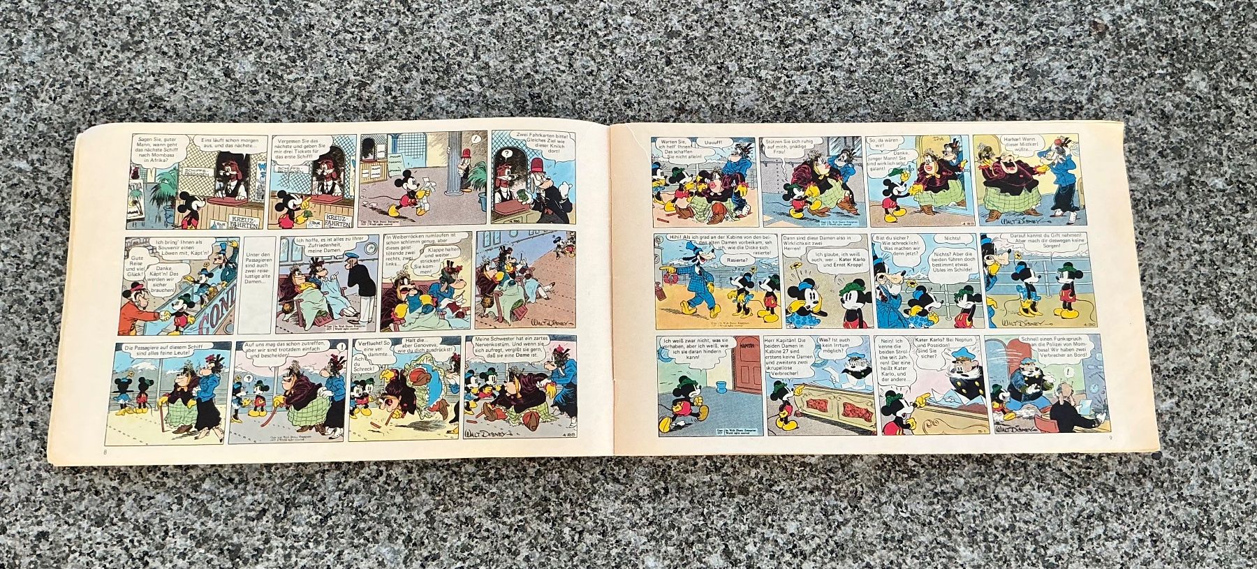 Comics: URALTES MICKI MAUS HEFTCHEN 1937 – Gebraucht aus Zell LU von Silvermemory 2