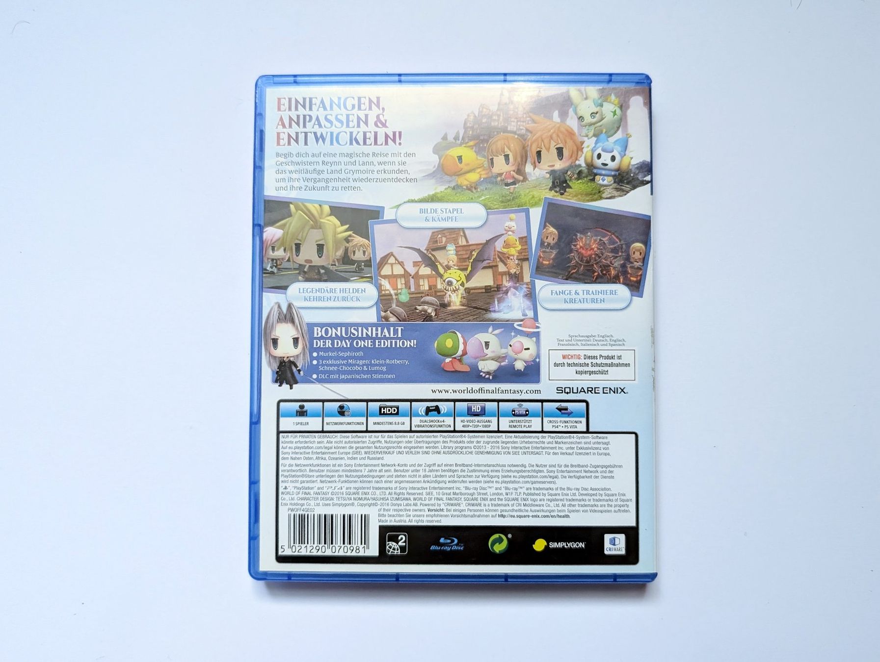Sony Spiele: World of Final Fantasy PS4 – Gebraucht aus Bern von Mrkenny 1