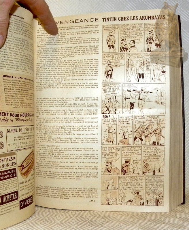 Fumetti: L’Echo Illustré. Onzième Année, 1940, 52 numéros complets. – Usato da Russy venduto da Bouquins 1