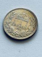 1915 Silber 1 Korona Münze UNGARN sehr guter Zustand +++
