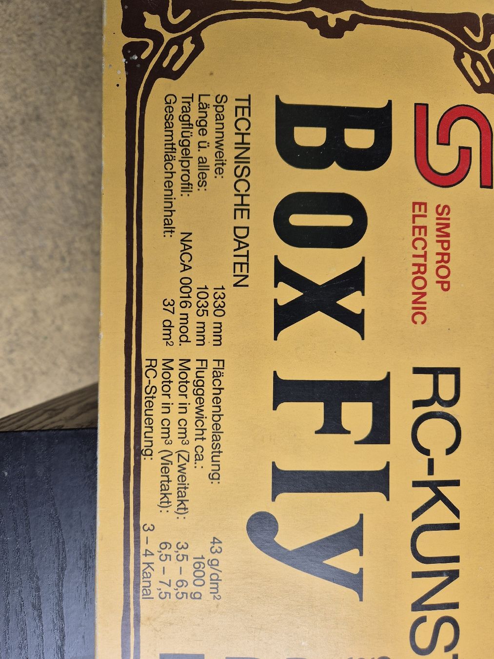 Modellismo RC: Das legendäre Box Fly 20 S von Pilot – Nuovo (secondo la descrizione) da Wattenwil venduto da hps_z6w9 2