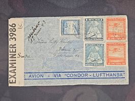 CL25 Enveloppe + Timbre Chile 19xx