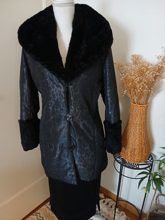 Winter Jacke mit Echtpelz Kragen