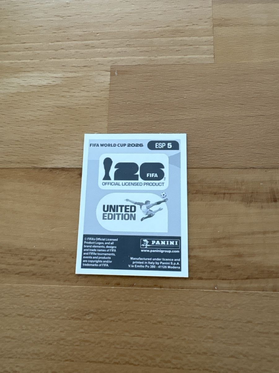 Panini Carte collezionabili: Panini Sticker Dean Huijsen ESP 5 neu – Nuovo (secondo la descrizione) da Niederrohrdorf venduto da 92Fischli 1