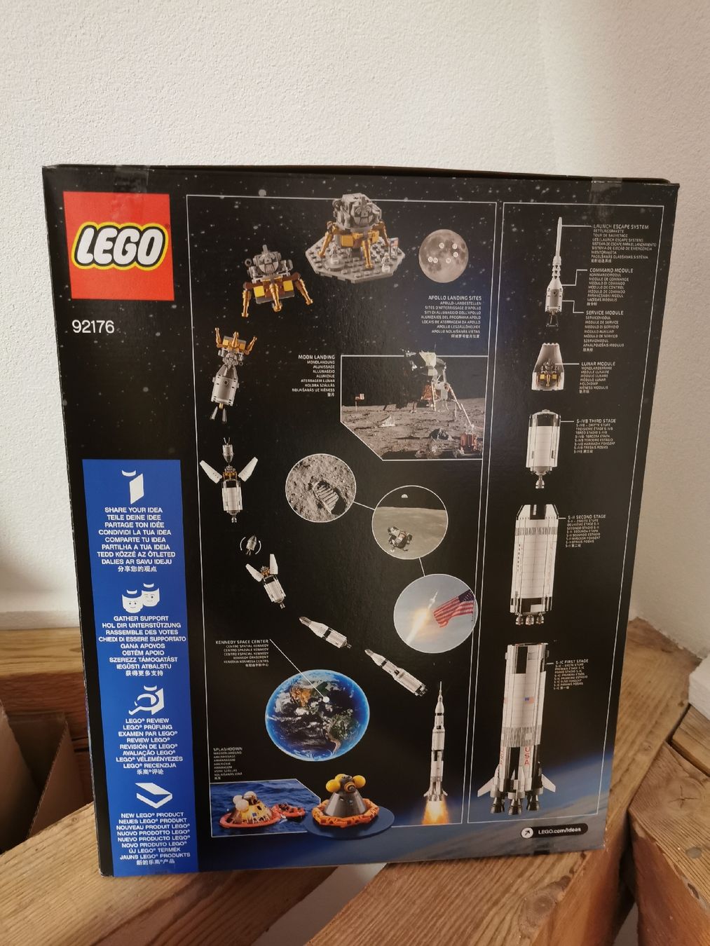 Lego Kit di costruzioni: LEGO 92176, NASA Apollo Saturn V – Nuovo e nell'imballaggio originale da Bischofszell venduto da RareBricks 1