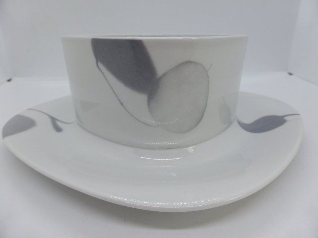 Ciotole: Saucière Langenthal décor TRANSITION blanc et gris – Usato da Porrentruy venduto da Kim017 2