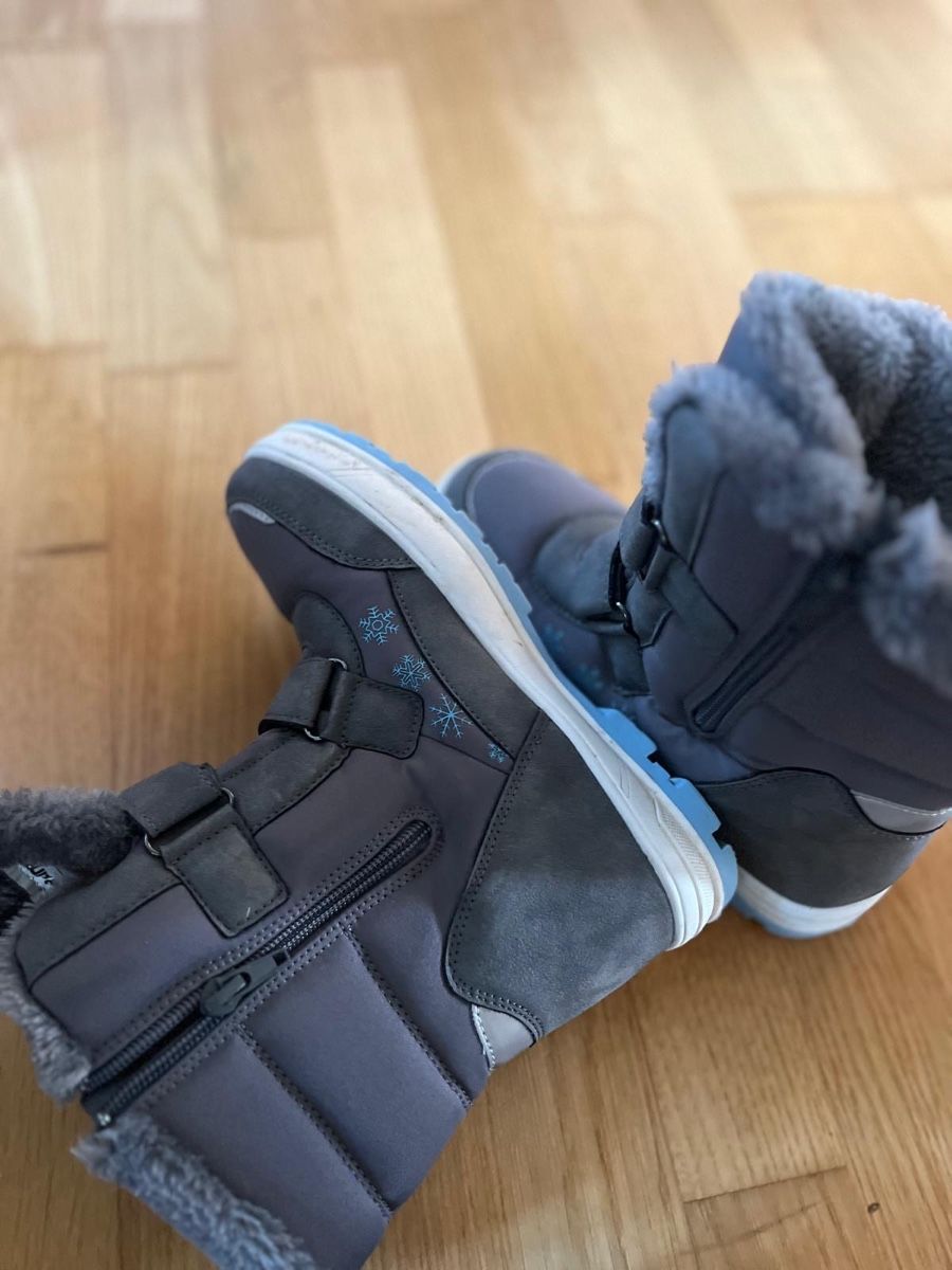 Schuhe für Jungen: Mädchen/ Jungen Winterstiefel 34 – Gebraucht aus Wädenswil von dorodi 1