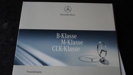 Mercedes B/M/CLK Pressemappe 2005