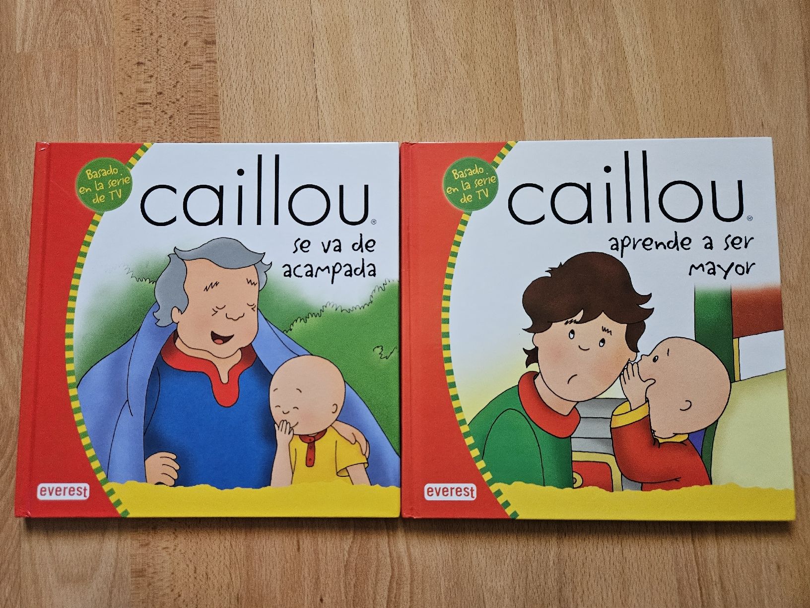Bücher: 2x Caillou Kinderbuch, Spanisch – Gebraucht aus Ebikon von SecondChance_byM