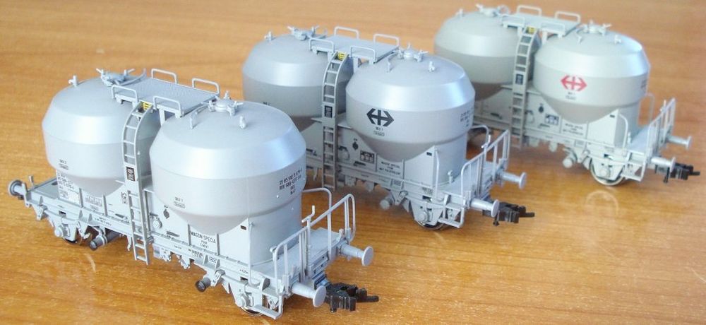 Roco / 66013 / Silowagen Ucs der SBB / 3er-Set / Top-Zustand (Neu und ...