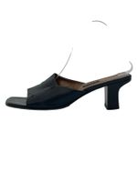 Bally Vintage Square Toe Sandale mit Absatz EU 41.5 Schwarz