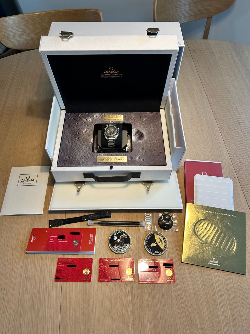 Omega Orologi: Omega Speedmaster Apollo11 50th Aniversary_Fullset!!! – Usato da Zürich venduto da Hans_88