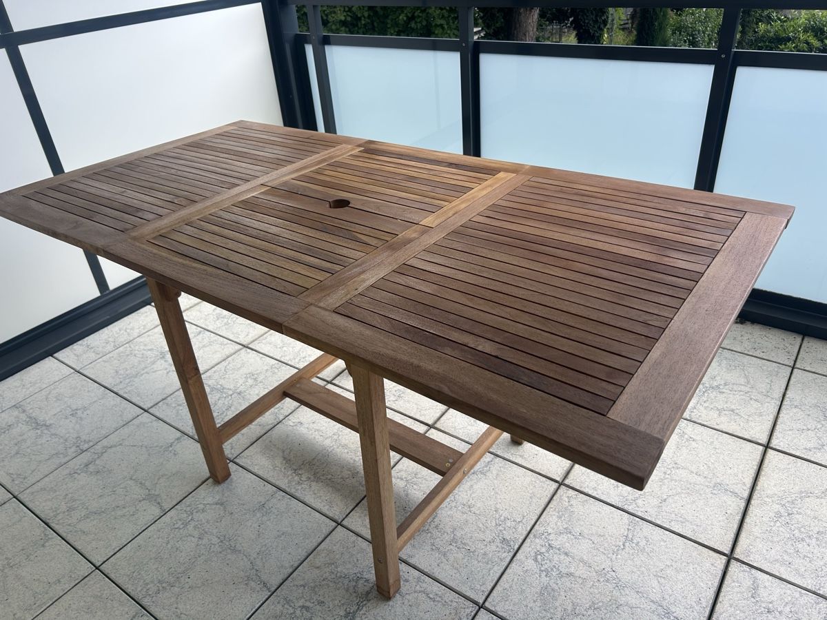 Tische: Extendable garden table (110-160)x80x75 cm – Gebraucht aus Urdorf von ine_g8y6 3