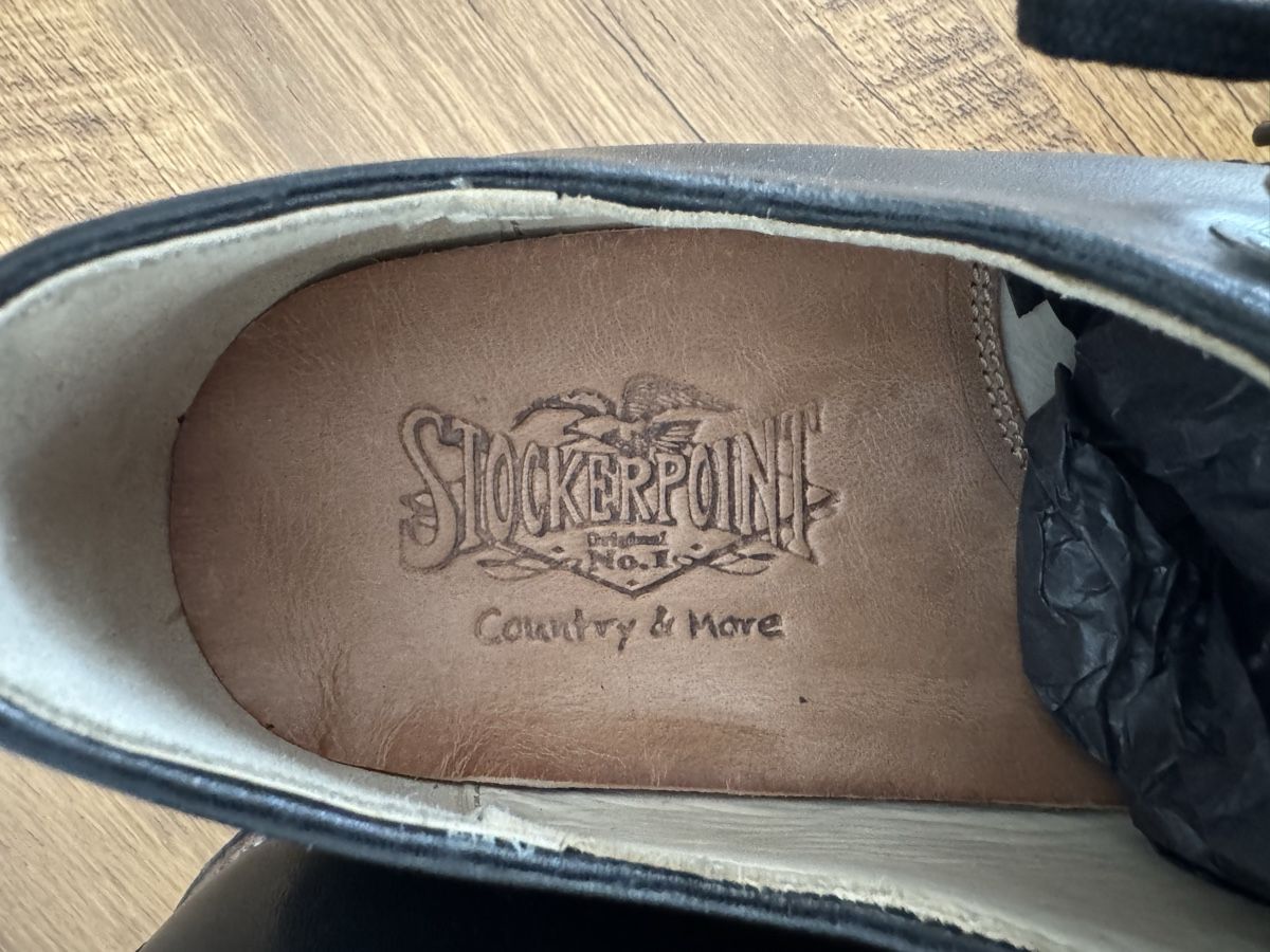 Herrenschuhe: Chaussures Stockerpoint cuir noir T. 42 - neuves – Neu (gemäss Beschreibung) aus Brügg BE von Goob 4