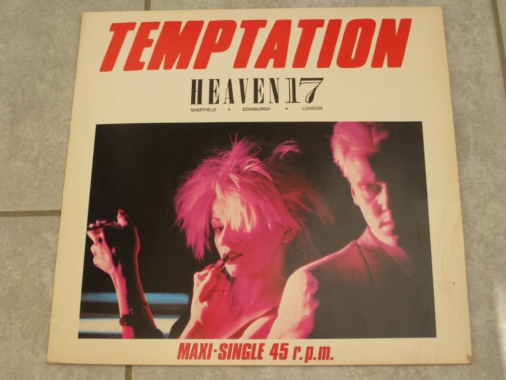 Schallplatten: MAXI - HEAVEN 17 - TEMPTATION – Gebraucht aus Steckborn von Quo7