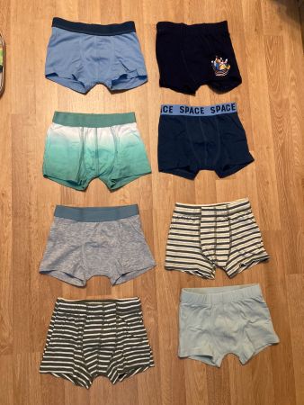 Kinder Boxershorts Unterwäsche Gr. 110/116