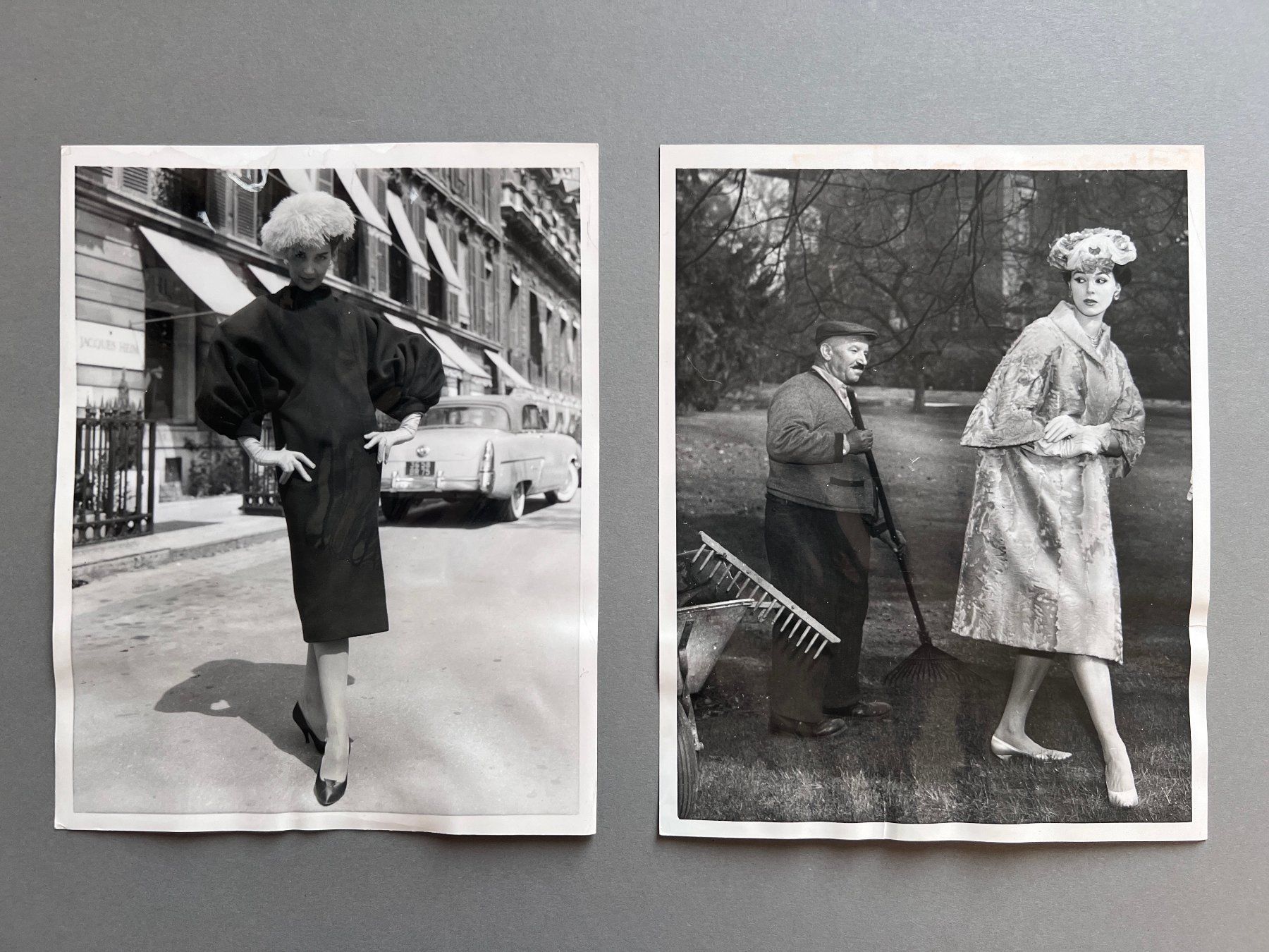 Foto & Immagini: JACQUES HEIM 2 Modefotografien VINTAGE 1957 – Usato da Küsnacht ZH venduto da sowohlalsauch