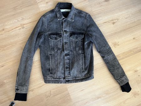 Original Off-White Denimjacke, (M)