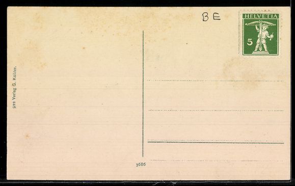 Cartoline postali: AK Wasen i. E., Panorama des Ortes – Usato da Berlin venduto da bartko-reher 1