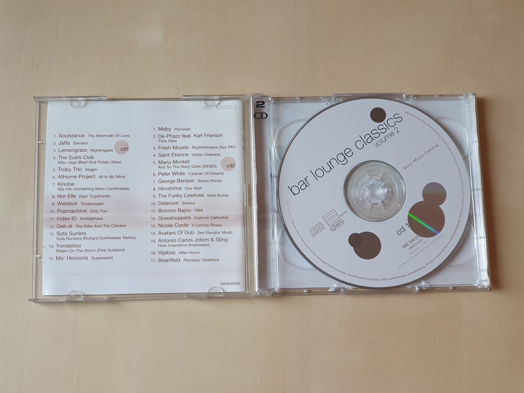CD: Bar Lounge Classics Vol. 2 – Usato da Stansstad venduto da collectorsshop 2