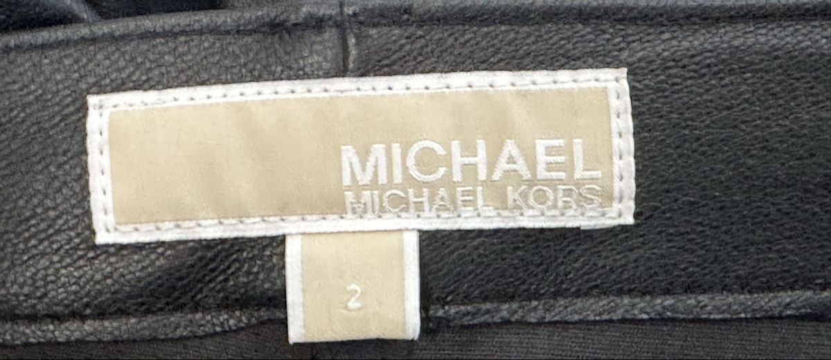 Michael Kors Pantaloni: Pantalone in vera pelle Michael Kors – Nuovo (secondo la descrizione) da Castel San Pietro venduto da Moregi 2