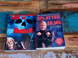Horrofilm Bücher, 2 Stk., Buch Englisch Deutsch Horror Film
