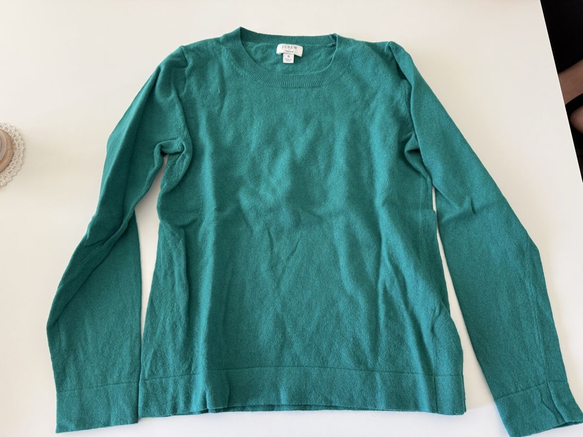 J.Crew Pulls & Sweat-shirts: J. Crew Teddy Pullover Teal Size S – D'occasion à Zürich par andreamt