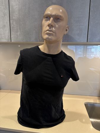Herren T-Shirt Tommy Hilfiger schwarz Grösse S