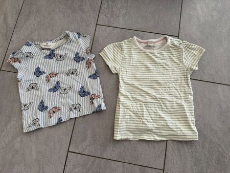 T-Shirt - Grösse 98 - H&M/Smile - 2 Stück