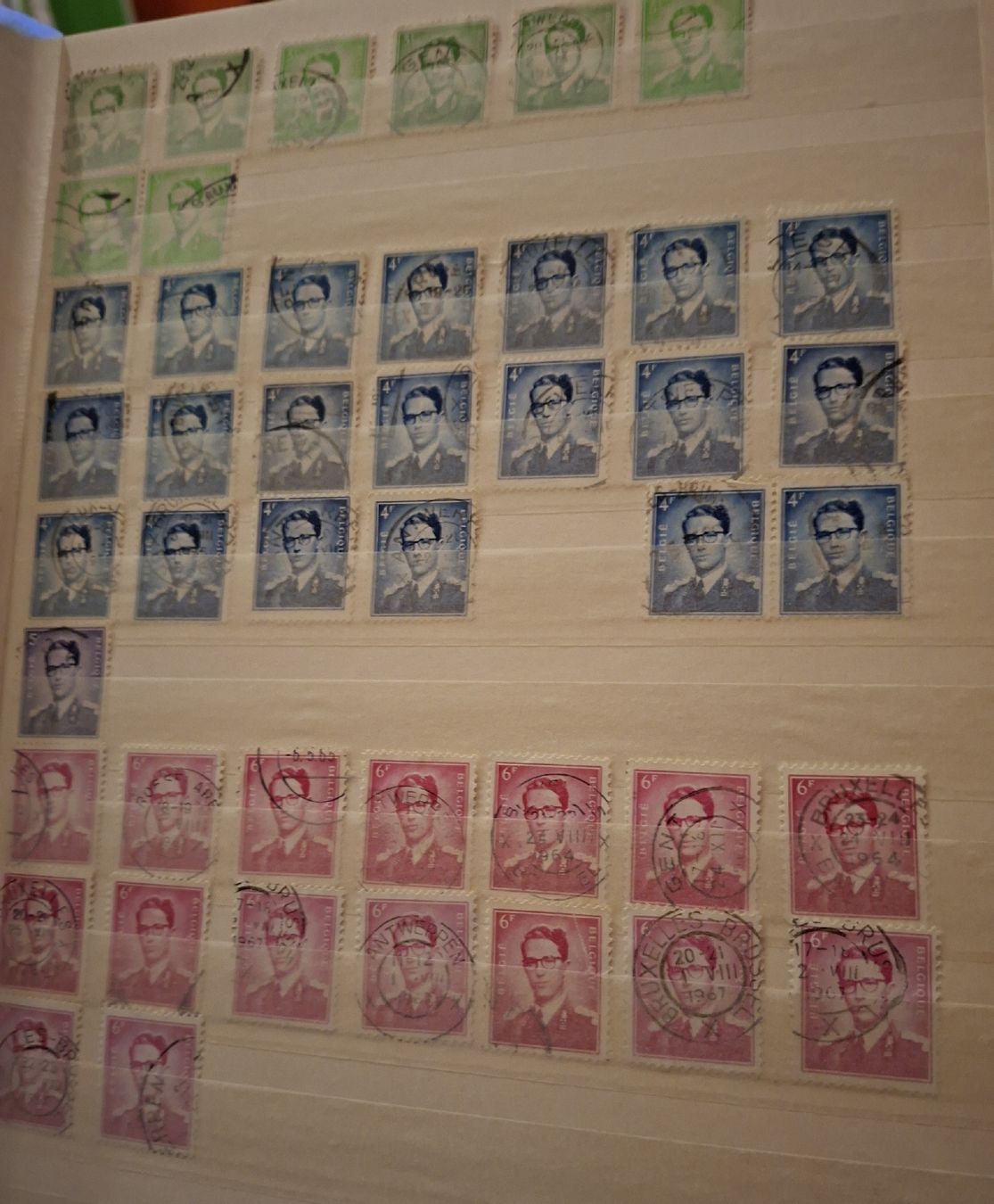Tous les timbres: Briefmarkensammlung Belgien  – D'occasion à Balgach par SIMEON27 6