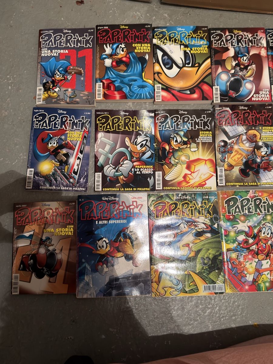 Fumetti: Paperinik 21 volumi – Usato da Ascona venduto da GioeleS 1