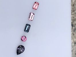 5  SPINELLE  aus Sri Lanka  =  1.56cts