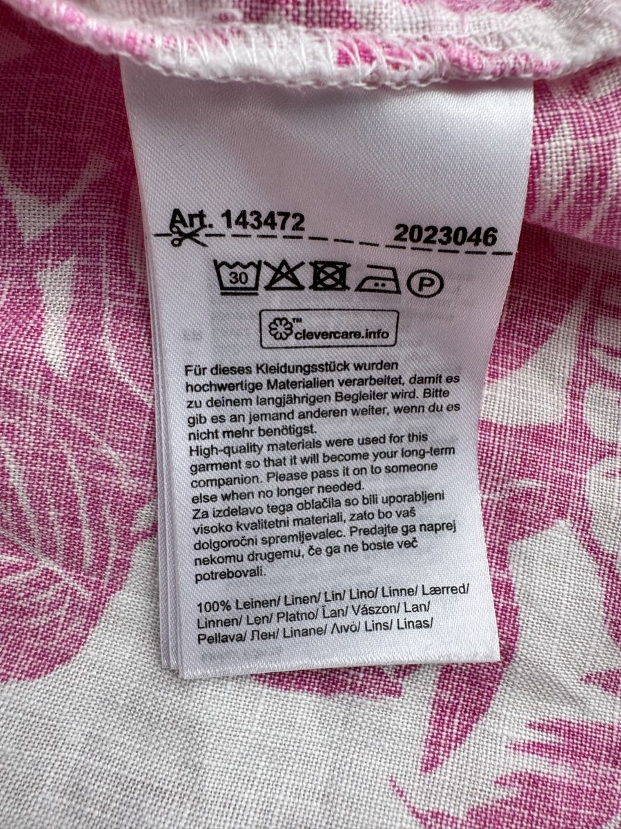 Vestiti: Fröhliche Leinentunika oder Leinenkleid  – Nuovo (secondo la descrizione) da Egg b. Zürich venduto da Kompass03 3