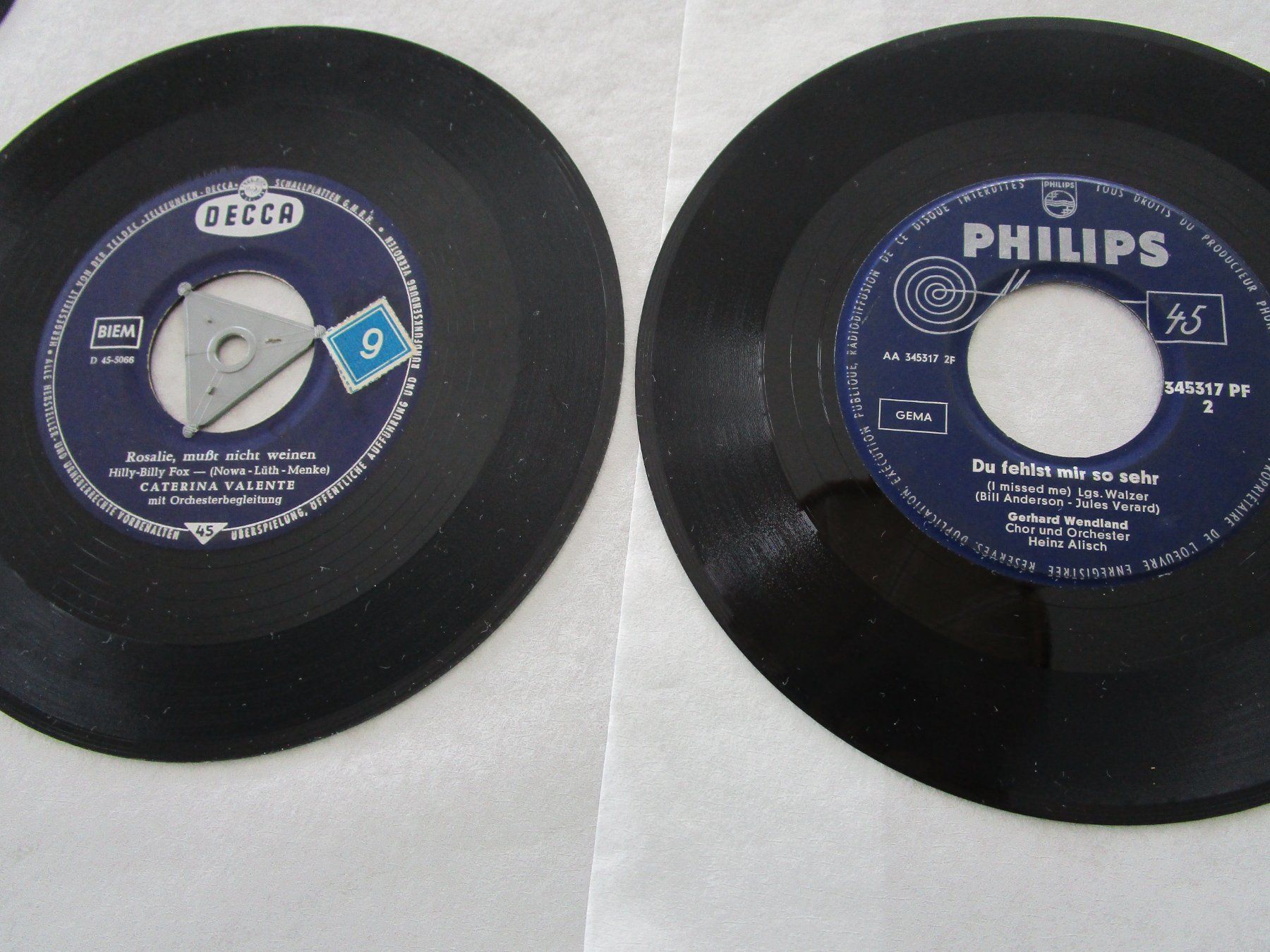Vinyles: Single Schallplatten Sammlung 4 – D'occasion à Grenchen par Uhus15 2