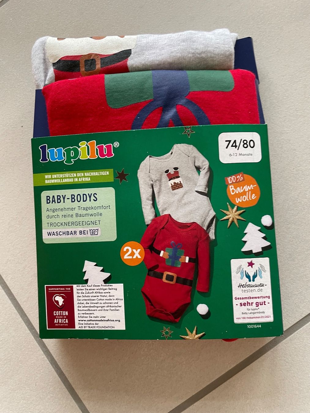 Unterwäsche: Baby Bodys 74/80 originalverpackt NEU – Neu und originalverpackt aus Rüti ZH von kar_xx9l