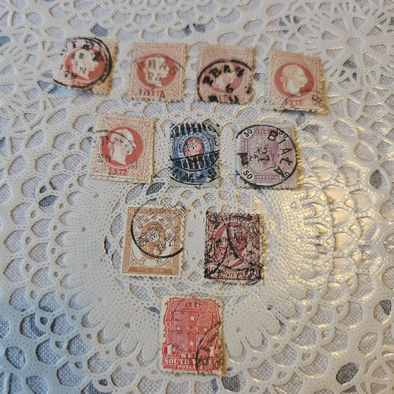 Tutti i francobolli: 10 Verschiedene Briefmarken Wertvoll – Usato da Füllinsdorf venduto da raz_mw2k