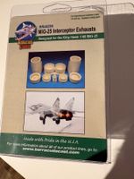 1/48 MIG-25 INTERCEPTOR EXHAUSTS FÜR KITTY HAWK