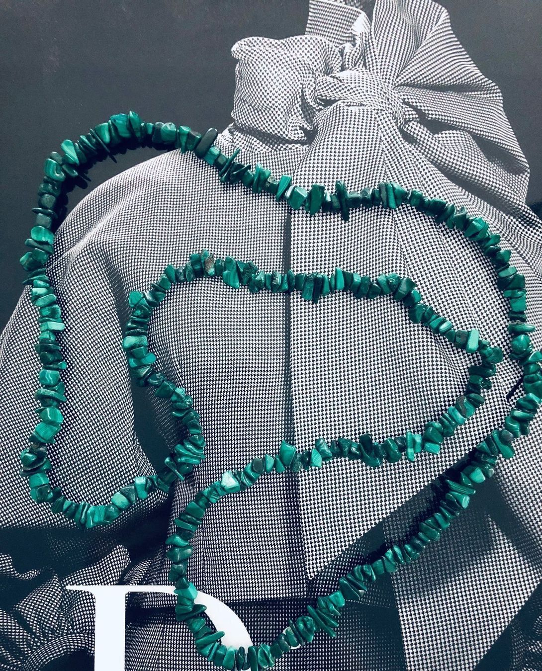 Catenine: Aussergewöhnlicher Kette mit MALACHITE – Usato da Winkel venduto da Luxtime
