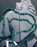 Aussergewöhnlicher Kette mit MALACHITE