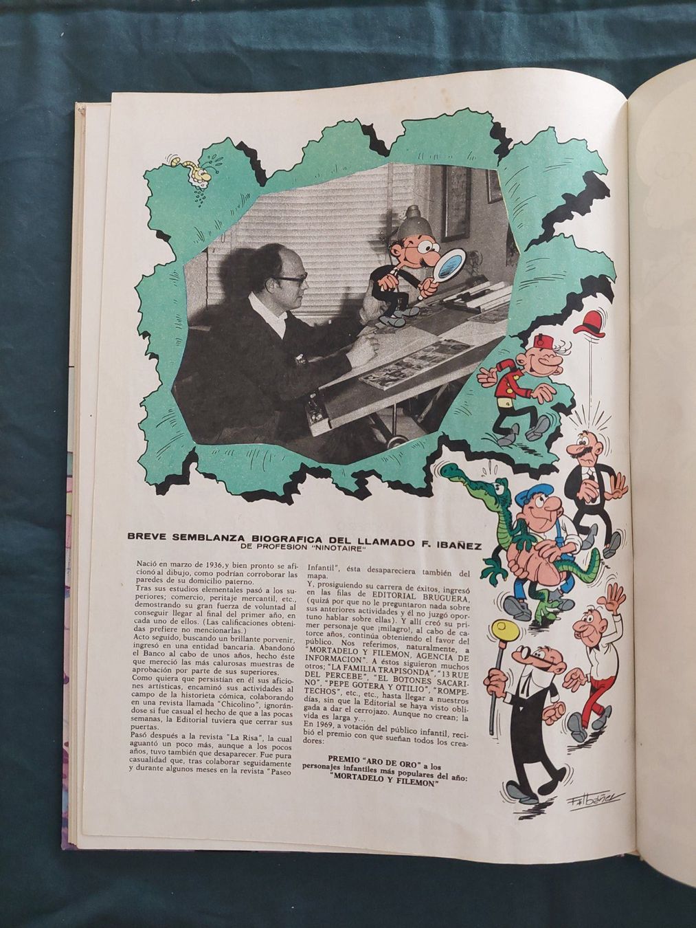 Fumetti: Mortadelo y Filemon T.5 EO 1971 BE – Usato da Genève venduto da Blu_BD 3