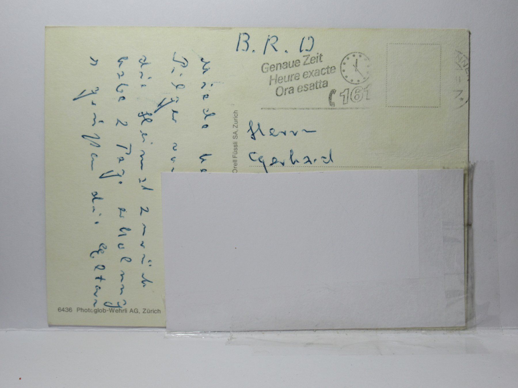 Cartoline postali: Brunnen , Restaurant Metropol – Usato da Grenchen venduto da Bluemchen1900 2