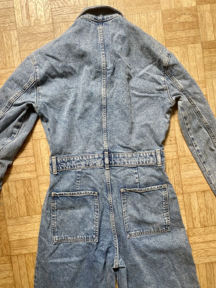 Mango Jumpsuits: Denim Jeans Overall, Gr. S, neu! – Neuf avec emballage d'origine à Zürich par Carlajimena 2